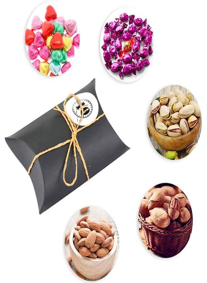 ccHuDE 100 Pcs Pillow Box Candy Gift Box for Wedding Birthday and Christmas - Image 2